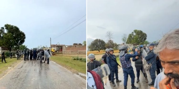 कपिलवस्तु मे झड़प के बाद अनिश्चितकालीन कर्फ्यू लागू