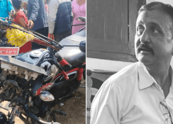 बारामे ट्रैक्टर के ठोकर से सेवानिवृत्त शिक्षक के मौत