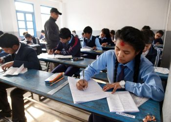 एसईई परीक्षा के पहिला दिन पूरा, उत्तरपुस्तिका जाँच शुरू