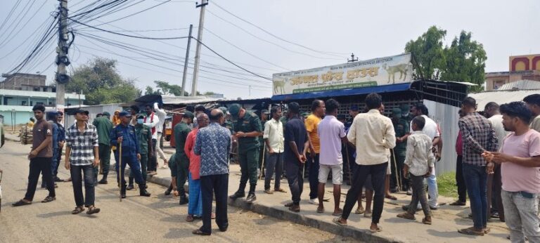 जीतपुर में सार्वजनिक जमीन पर भइल अतिक्रमण हटावल गइल