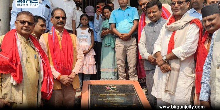 पर्सा के पोखरिया में भारत के सहयोग से 7 करोड़ से अधिक लागत के विद्यालय भवन के निर्माण शुरू