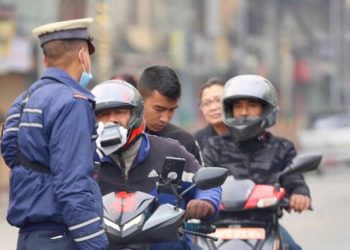 काठमांडू घाटी में एके दिन २३०० चालक पर ट्रैफिक कारवाई, २१ लाख से जादे राजस्व जमा
