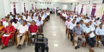 बारा में बेरुजु फर्छ्यौट से लेके साक्षर जिला घोषणा तक के विषय पर छलफल