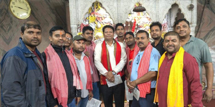 गहवामाई मंदिर परिसर से ‘देश मधेश’ साप्ताहिक के विमोचन